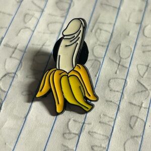 Enamel Erotic Banana 🍌 Pin
